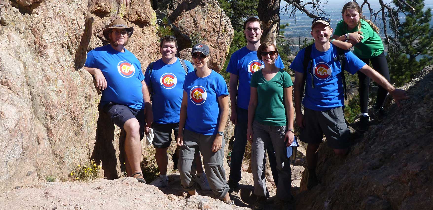 ColoProperty Climb at Horsetooth Mountain.