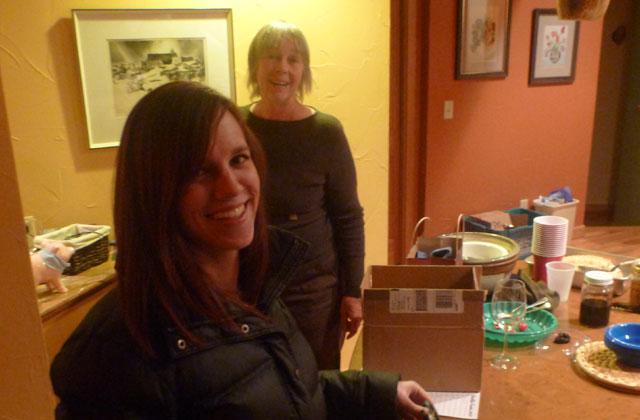 Holiday Party gals.